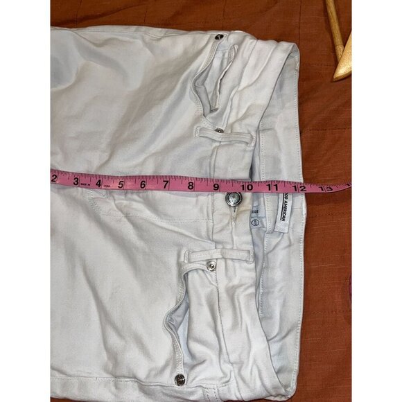 Good American Womens White Good Legs High Rise Skinny Jeans Size 12/31 - Picture 7 of 10